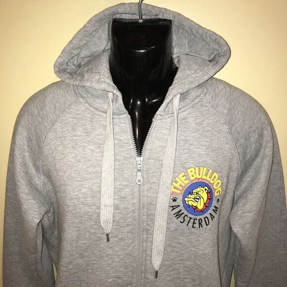 The Bulldog Amsterdam Full Zip Unisex Hoodie-Men's or Women's -Size M - Picture 6 of 13
